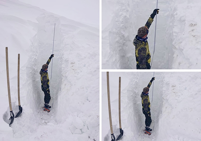Allarme dal Soccorso: massima attenzione valanghe. Alpinista travolto in Val Maira. Ai Sabbioni 3,8 mt. di neve
