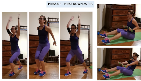 Un nuovo allenamento total-body, nuovo video di Marta Fovana