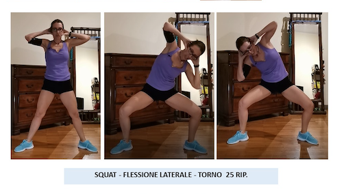 Nuovo allenamento total-body, video di Marta Fovana