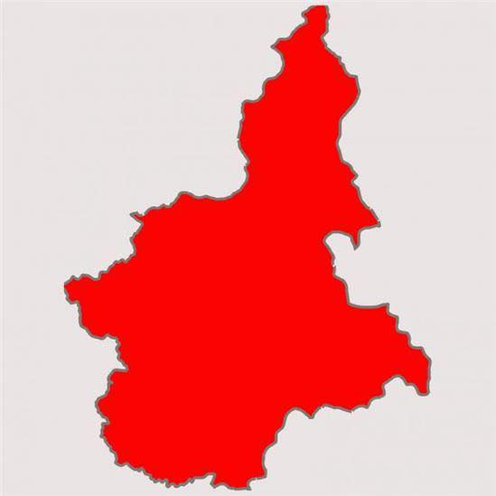 Piemonte in zona rossa da lunedì