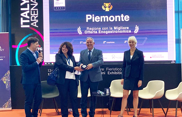 Al Piemonte l’Oscar del turismo enogastronomico in Italia 