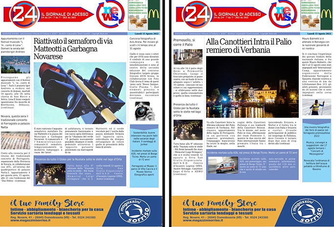 Voglia di leggere ma nessun giornale in edicola? Per voi il nostro Pdf, aggiornato ogni ora. Gratis!