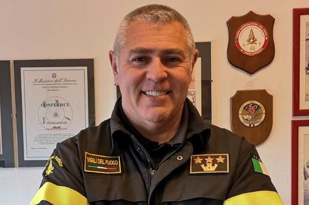 VVF: il comandante Roberto Marchioni via da Verbania, andrà a Novara 