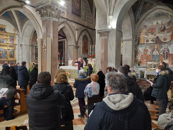 Celebrata la messa per don Giussani