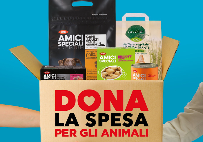 Dona la spesa per gli animali: raccolta alimentare speciale di Nova Coop 