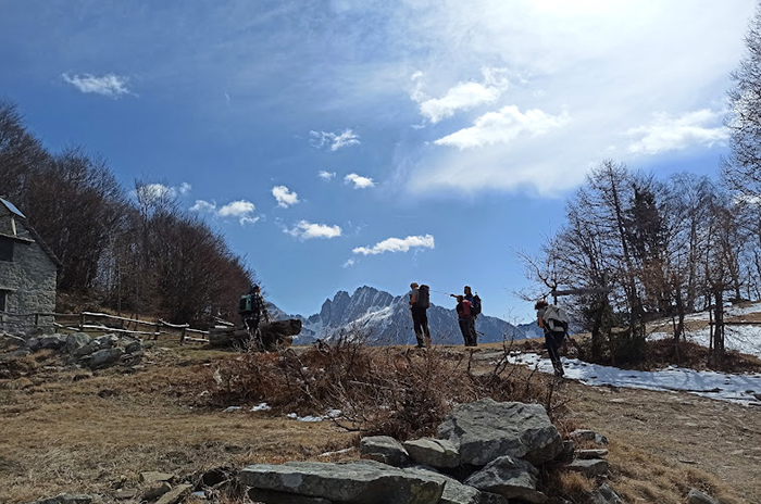 All’Alpe Piazzeno, bellissimo balcone su Ossola e Antigorio, insieme a Gianpaolo Fabbri. Foto