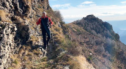 Con Gianpaolo Fabbri in gita all’Alpe La Colla. Foto