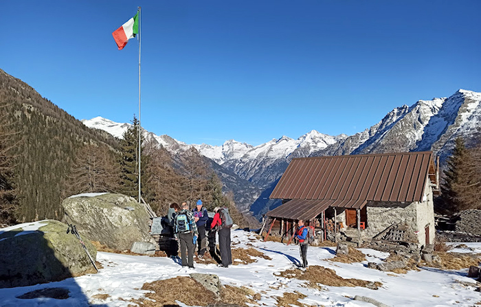 In gita alle Alpi Termine e Spotigine con Gianpaolo Fabbri. Foto