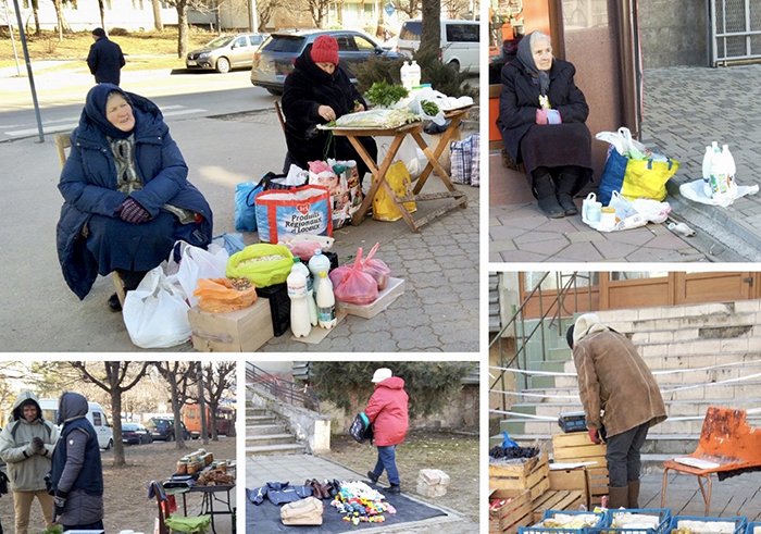 Il racconto dall'Ucraina di Piero Lometti: miseria in strada, negozi vuoti, alcool vietato e benzina contingentata. Foto