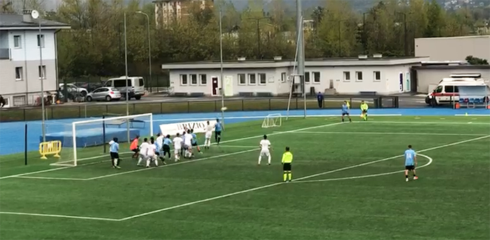 La Juve Domo si fa raggiungere due volte e perde 3-2 contro la Pro Novara