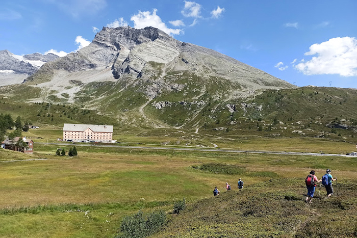 Gita alla Capanna Monte Leone con gli amici svizzeri e Gianpaolo Fabbri