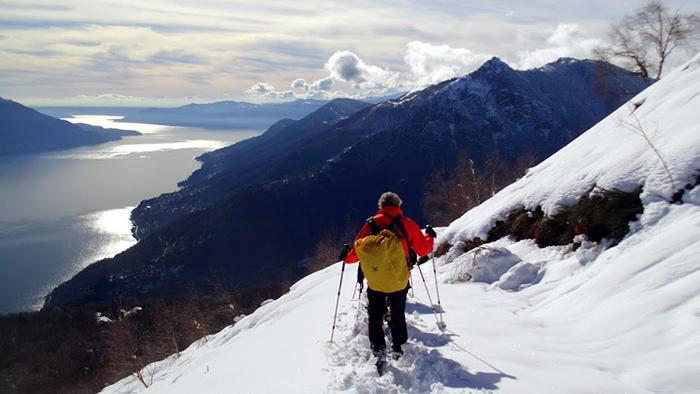 Gita virtuale del primo dell'anno: con Gianpaolo Fabbri al Monte Carza. Foto