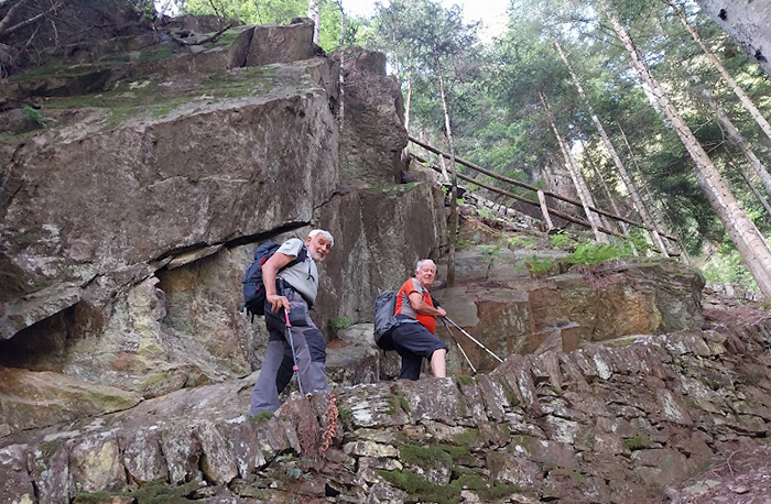 Con Gianpaolo Fabbri in gita agli alpeggi di Girareccio e Laveggio. Foto