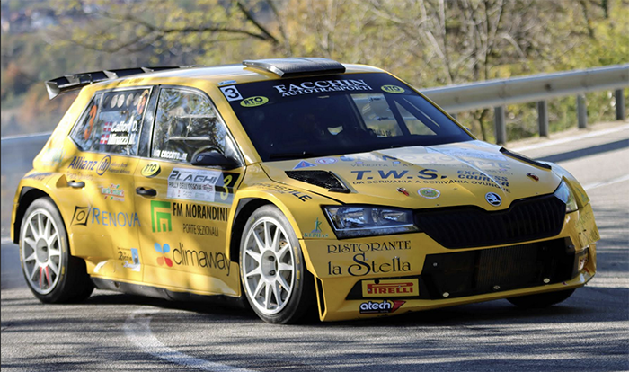 Caffoni- Minazzi mattatori del Rally 2 Laghi, vincono tutte le 6 speciali