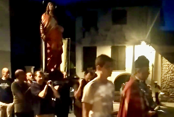 A Legro celebrazione della festa di santa Caterina