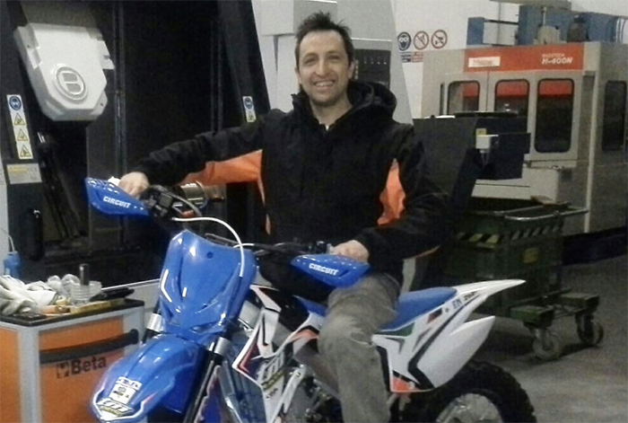 Muore sulla pista di motocross: Domenico Telesca, 52 anni, di Pernate