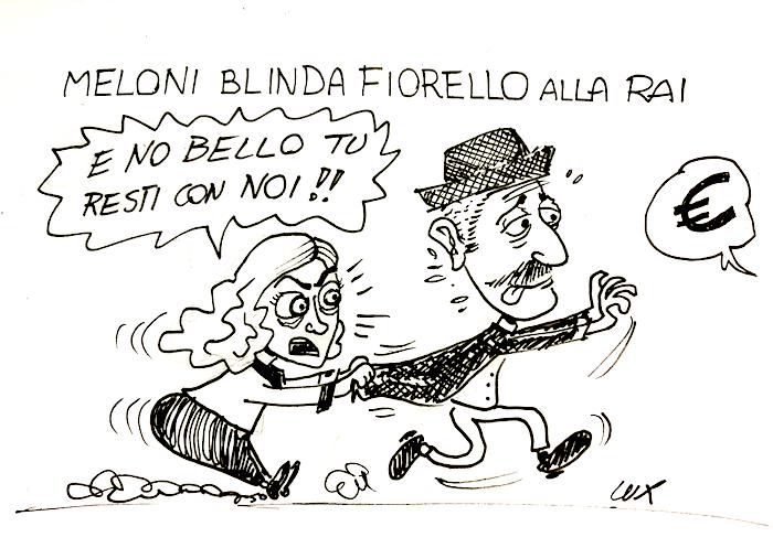 Accade in Rai: la vignetta dell'architetto Carlo Lux