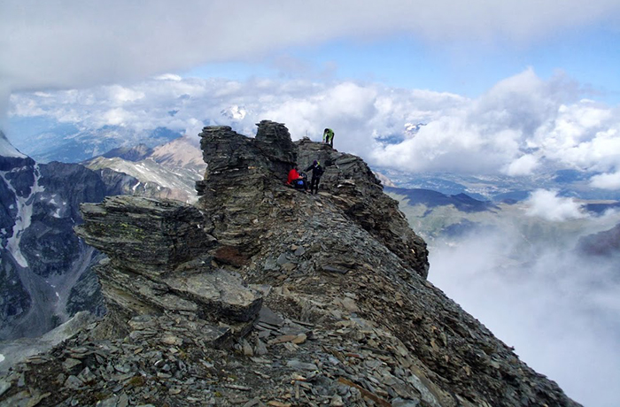In Gita sulla cima dell'Helsenhorn con Gianpaolo Fabbri