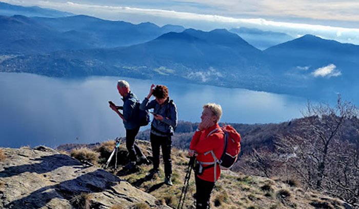 In gita al Monte Morissolino con Gianpaolo Fabbri