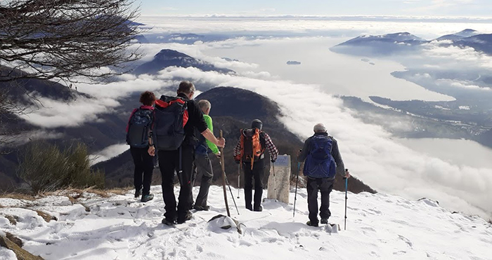 Escursione al Monte Faiè in compagnia di Gianpaolo Fabbri. Foto
