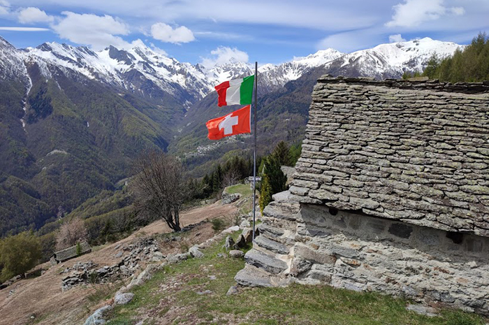 In gita all'Alpe Reso insieme a Gianpaolo Fabbri. Foto