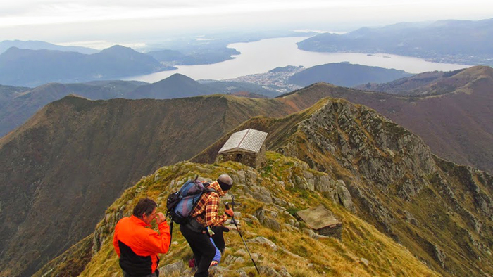 La vista dal Pizzo Marona nella nuova gita di Gianpaolo Fabbri