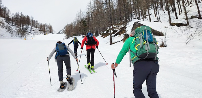 Con Gianpaolo Fabbri in gita sull'ex ghiacciaio del Monte Rosa