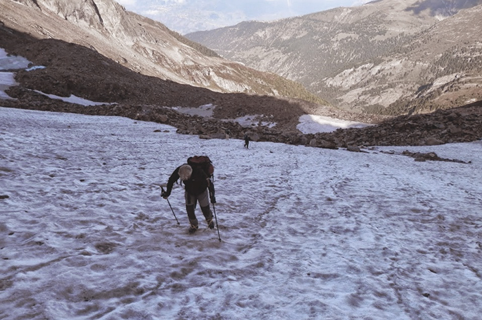 Gita in Svizzera con Gianpaolo Fabbri, alla Forca d' Aurona. Foto