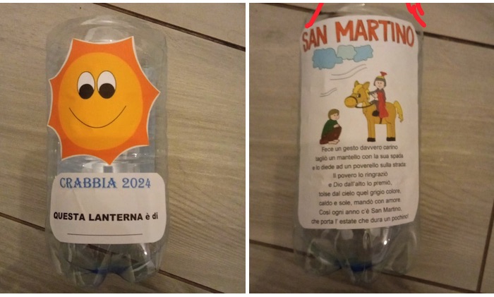 Lanterne, pane e un biscotto gigante: la festa di San Marino a Crabbia 