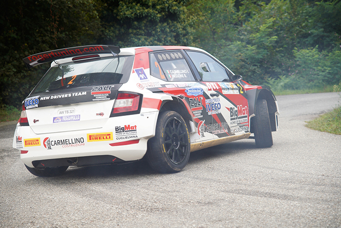 Seconda giornata di prove speciali al Rally Rubinetto.Carmellino leader.Diretta Tv
