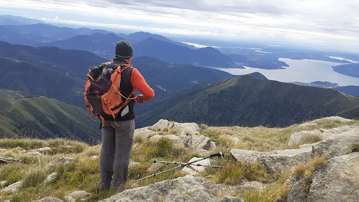 Sul Monte Zeda, cima più visitata e più alta del Verbano, con Gianpaolo Fabbri