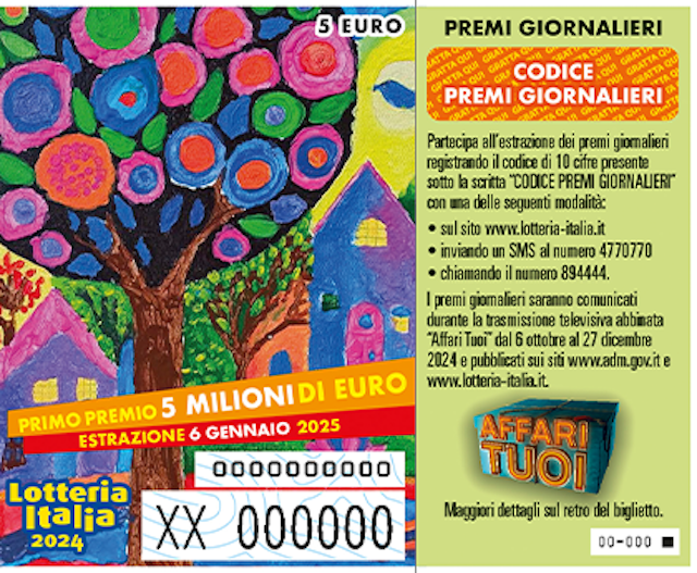 Lotteria Italia 2024: boom di vendite in Piemonte e in tutta Italia