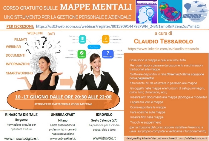 Imparare a creare mappe mentali: corso gratuito on-line