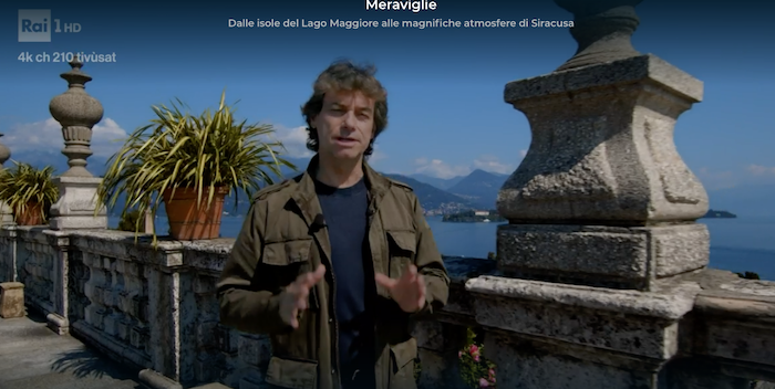 Il lago Maggiore raccontato da Alberto Angela incanta 3milioni e 600mila spettatori e vince la serata tv