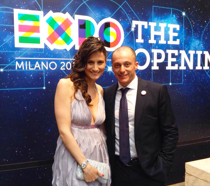 C'era anche Max Blardone all'inaugurazione ufficiale di Expo 2015