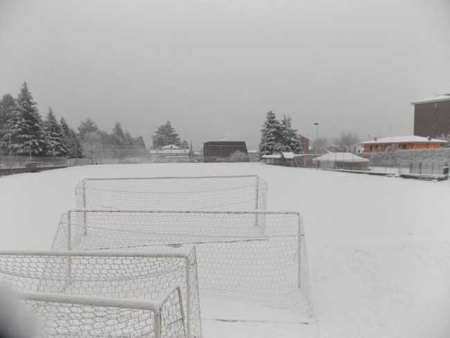 Allerta neve sui campionati di calcio. Domenica tutti fermi?