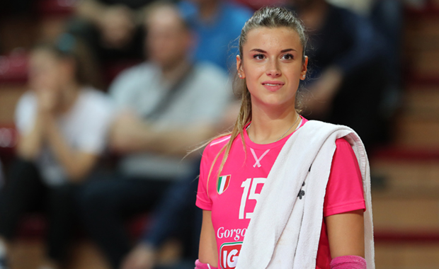 Quarta stagione con la maglia della Igor Novara per Giorgia Zannoni