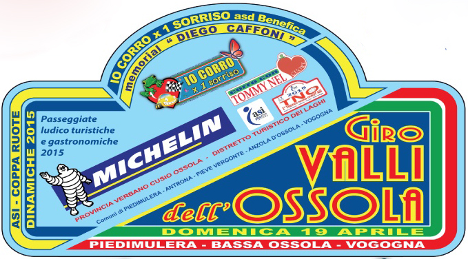 Automobilismo: domenica il Giro delle valli dell’ Ossola, memorial Diego Caffoni