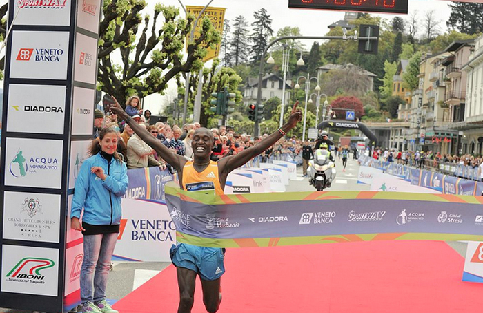 Yego e Kebede trionfano all'ottava Lago Maggiore Half Marathon