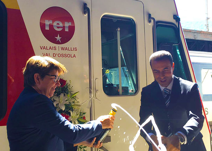 Inaugurato questa mattina il “Val d'Ossola”, il treno regionale delle ferrovie svizzere SBB