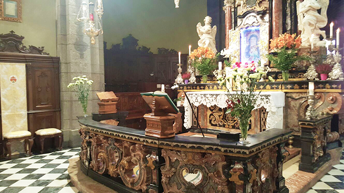Il Coro Edelwaiss in Santuario per la dedicazione del Parco Val Grande alla Madonna di Re