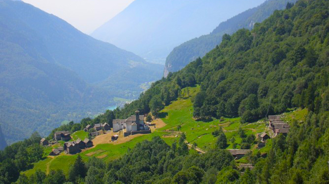 Ambientazioni walser per”L'intrusa”, un film thriller girato a Salecchio