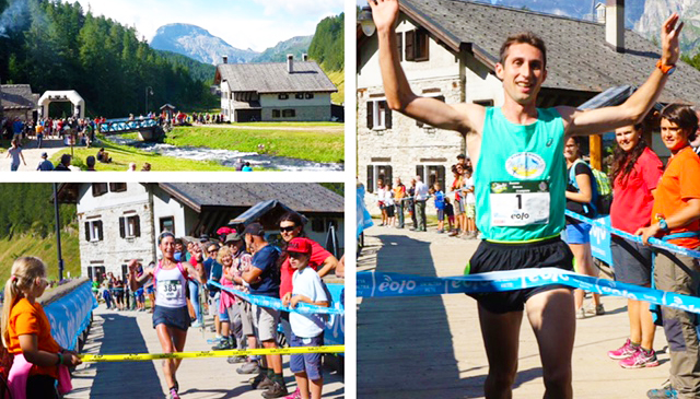 Baceno- Devero-Crampiolo: vince Turroni (record 1h12'49"), tra le donne prima Scilla Tonetti