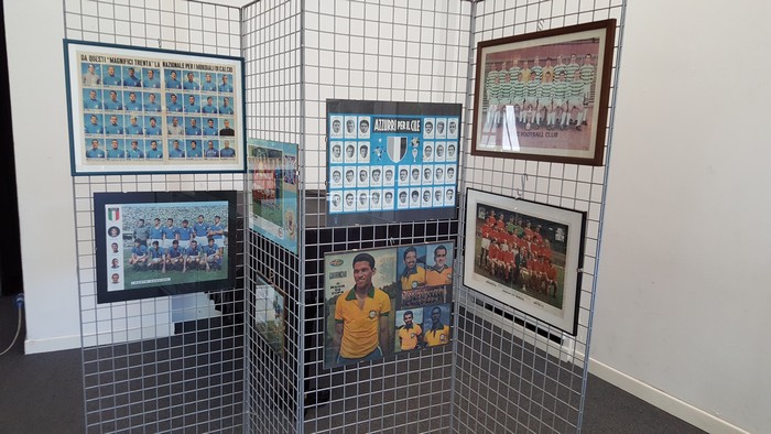 I cimeli del calcio anni ’60 in mostra a Villa Giulia (foto)
