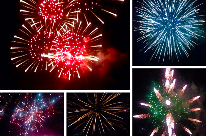 Pienone a Santa Maria Maggiore per i tradizionali fuochi d'artificio di ferragosto. Video e fotogallery