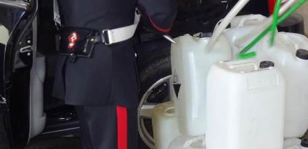 Cinquantasettenne sorpreso a rubare il gasolio da un camion