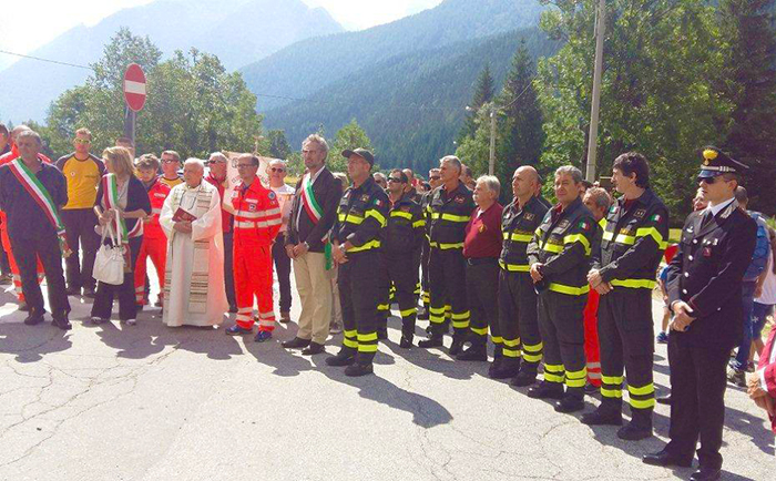 Inaugurata la nuova sede dei Vigili del Fuoco di Macugnaga. Fotogallery