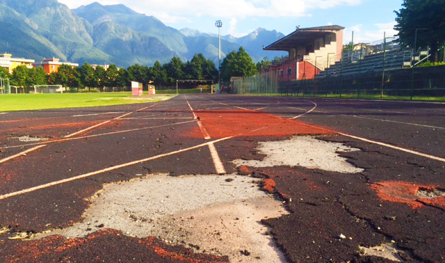 L'ex medaglia d'oro Maurizio Damilano in comune a Domo per salvare la pista d'atletica del Curotti