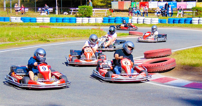 Sfida tra meccanici e carrozzieri, con qualche pilota di rally, all'Oasi Kart di Crevola