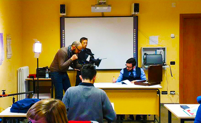 Studenti e prof attori contro lo sballo. Il Lions presenta il corto “Un amico”, girato al Fobelli di Crodo. Foto